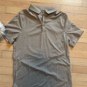 Lululemon Tan Polo Shirt